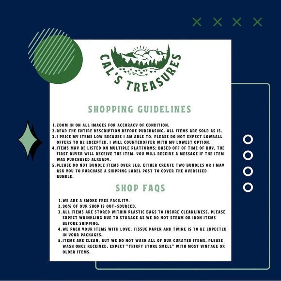 Shop Info & FAQs - Picture 3 of 7